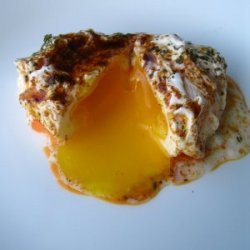 Poached Eggs With Yogurt recipe