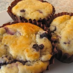 Lemon And Blueberry Muffins recipe
