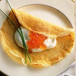 Russian Blinys Pancakes recipe