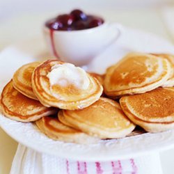 Apple Butter Mini Hotcakes recipe