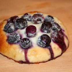 Blueberry Filled Buns recipe