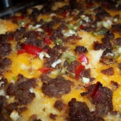 Sausage And Cheese Breakfast Casserole recipe