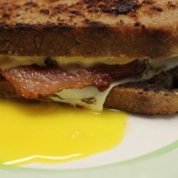 Fried Egg And Bacon Sandwich recipe