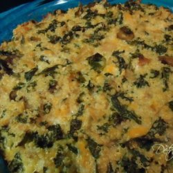 Crustless Quinoa And Kale Quiche recipe
