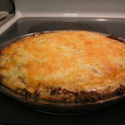 Quiche With Hash Brown Crust recipe