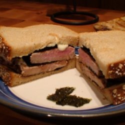 Tokyo Tuna And Nori Sandwich With Wasabi Mayo recipe