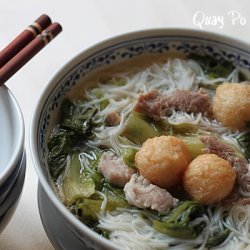Mein Sin Or Mee Sua In Chicken Soup recipe