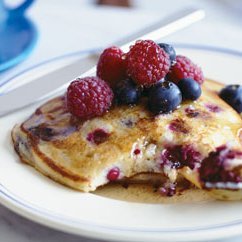 Mixed Berry Pancakes recipe
