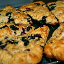 Blueberry Rhubarb Scones recipe