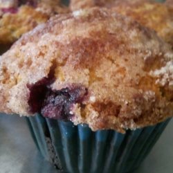 Perfectly Sweet Blueberry Muffins recipe