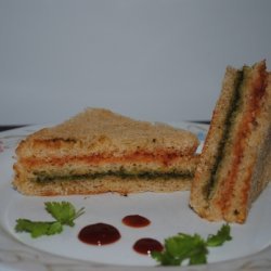 Tricolour Sandwich recipe