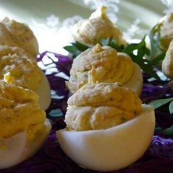 Russian Style Stuffed Eggs recipe