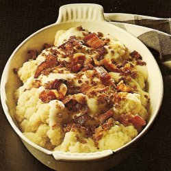 Cauliflower With Bacon And Cheese Sauce recipe