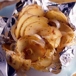 Grilled Lemon Garlic Potatoes recipe