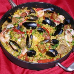 Renates Spicy Spanish Seafood Paella recipe