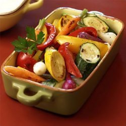 Savory Grilled Garden Veggies recipe
