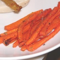 Baked Carrot Fries recipe