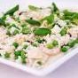 Baked Chicken Lemon And Pea Risotto recipe