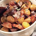 Roasted Potatoes With Bacon Onions And Sage recipe
