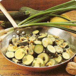 Zucchini With Walnuts recipe