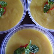 Mango Custard Pudding recipe