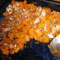 Butternut Sweet Potato Streusel recipe