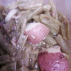Good Ol Southern Green Beans With Red Potatoes N M... recipe