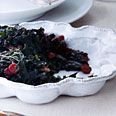 Kale With Garlic And Dried Cranberries recipe