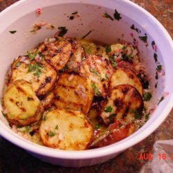 Grilled Potato Vinagrette recipe