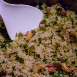 Couscous With Cashews And Raisins recipe