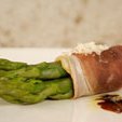 Prosciutto Wrapped Asparagus On The Grill recipe