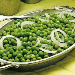 Green Peas With Onion And Garlic recipe