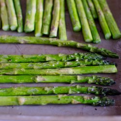 Asparagus With Balsamic Drizzle And Cream Cheese recipe