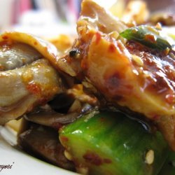 Korean Bai-top Shell Salad Golbaengee Muchim recipe