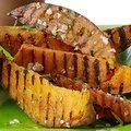 Grilled Sweet Potatoes With Lime And Cilantro recipe