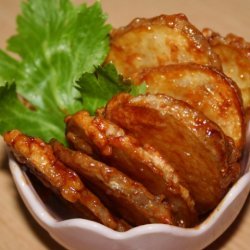 Fried Potatoes With Hoisin Sauce recipe