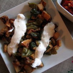 Fried Mixed Vegetables With Sauce recipe