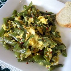 Green Beans With Eggs recipe
