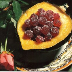 Acorn Squash With Sugar-coated Cranberries recipe