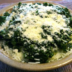 Just Rice With Spinach Butter And Parmesan recipe