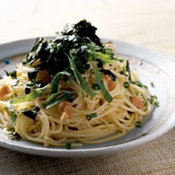 Spaghettini with Fish Roe Dressing recipe