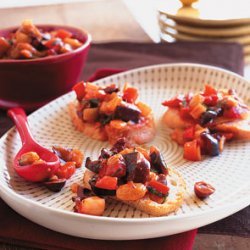 Caponata with Fennel, Olives, and Raisins recipe