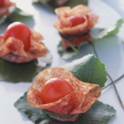 Grape Tomato  Blossoms  recipe