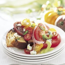 Heirloom Tomato Salad with Blue Cheese recipe