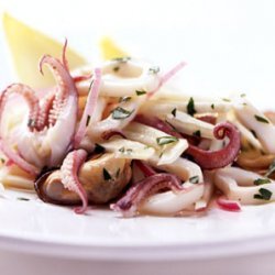 Squid and Mussel Salad recipe