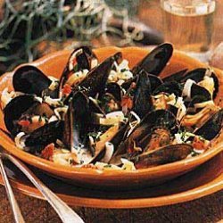 Mussels with Pernod and Cream recipe