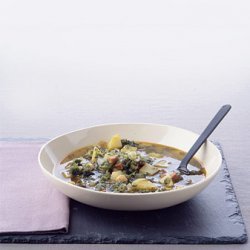 Kale and Chickpea Soup recipe