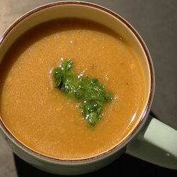 Chilled Curried Yellow Squash Soup recipe