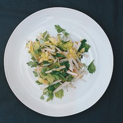 Parsley, Celery Leaf, and Jicama Salad recipe