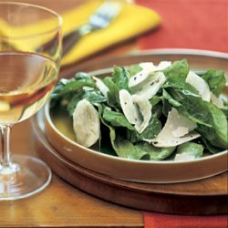 Jerusalem Artichoke and Arugula Salad with Parmesan recipe